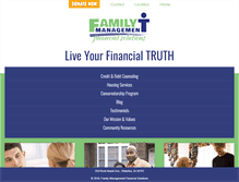 Tablet Screenshot of family-finance.org